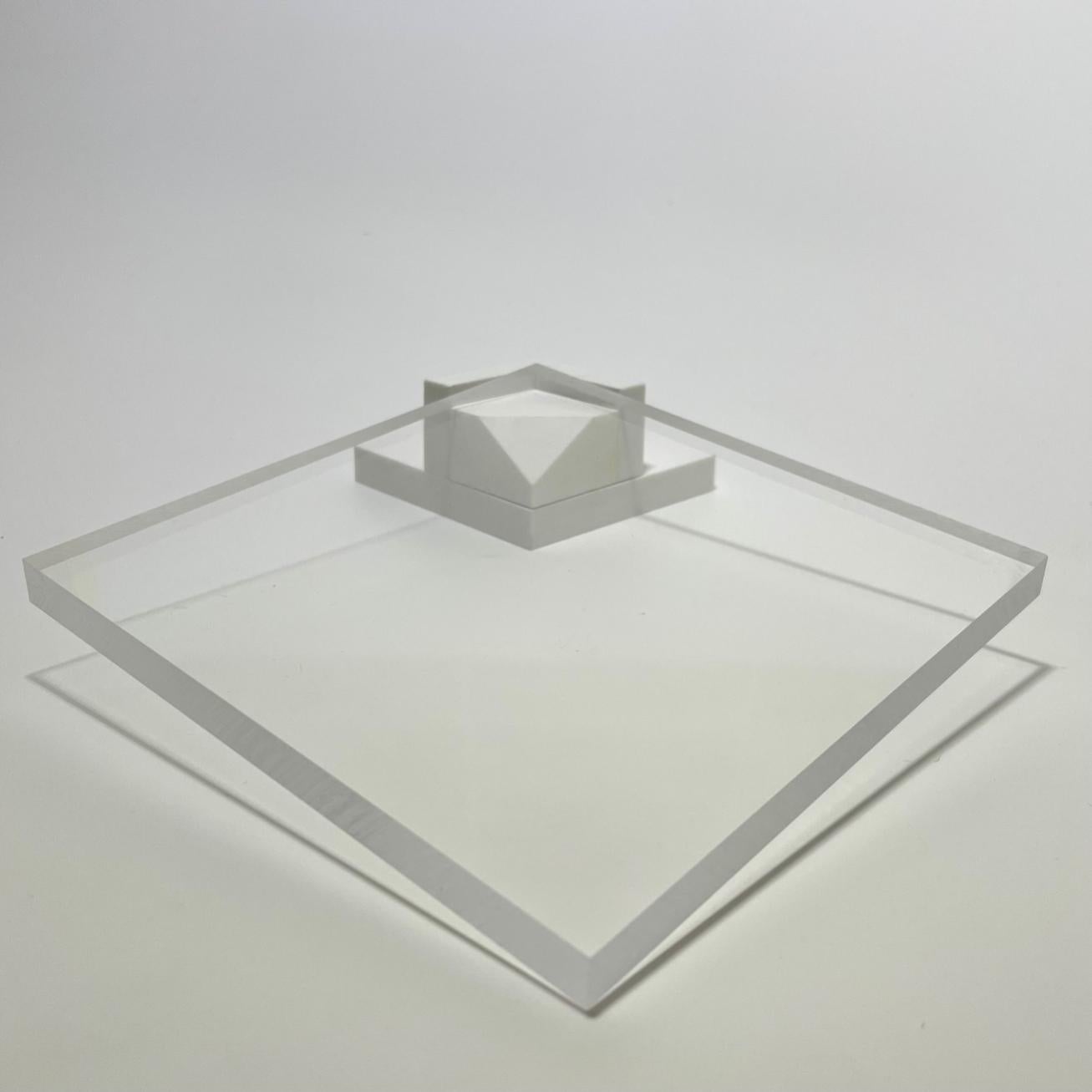 Pannello Plexiglass PMMA Colato Trasparente Sp. 6 mm L.70 x 100 cm