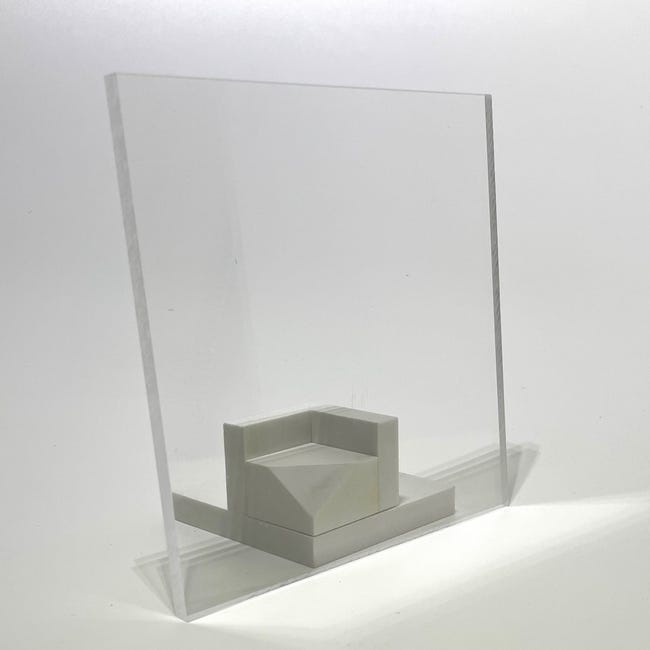 Langaelex 6 pièces 101,6 x 152,4 x 1 mm Plaque Acrylique Transparente  Plaque Plexiglas Transparent pour Le Remplacement du Verre du Cadre Photo