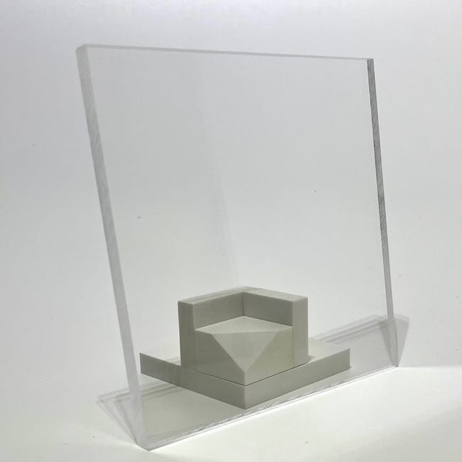 Scala plaque acrylique 100x50 cm 2mm cristal