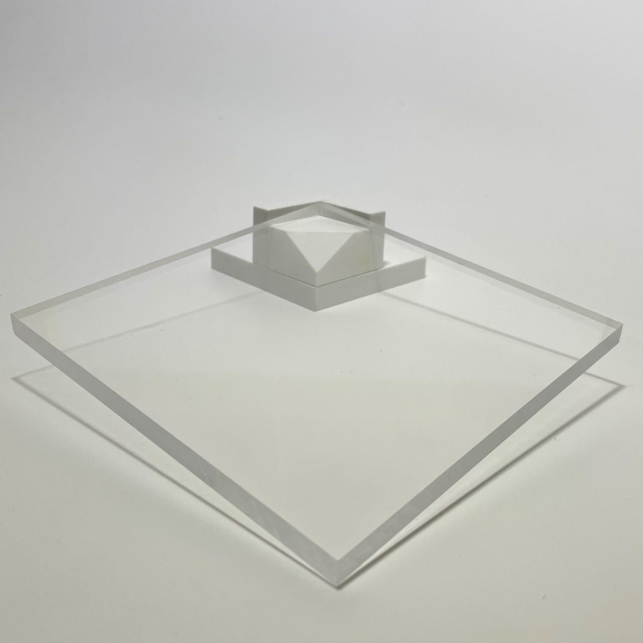 Pannello Plexiglass PMMA Trasparente Sp. 8 mm L.200 x 100 cm