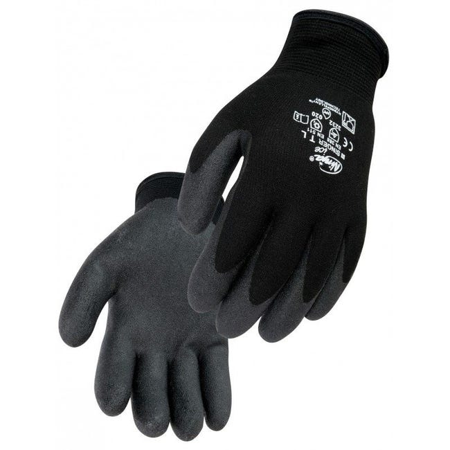 Lot de 5 paires de gants de protection NINJA ICE Noir spécial froid -  Singer Safety - Taille XL-10