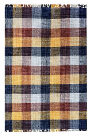 Tappeto KILIM ARANCIONE 100% cotone - Floorita SRL