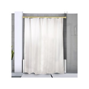 Barre tringle rideau de douche sans perçage extensible 135 à 250 cm en  aluminium blanc - Orca Sénégal