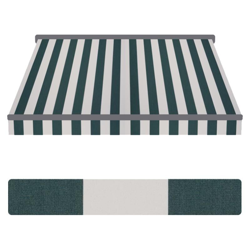 Toile pour store banne 6 x 3,5 m Tissu acrylique Dickson Blanc cassé