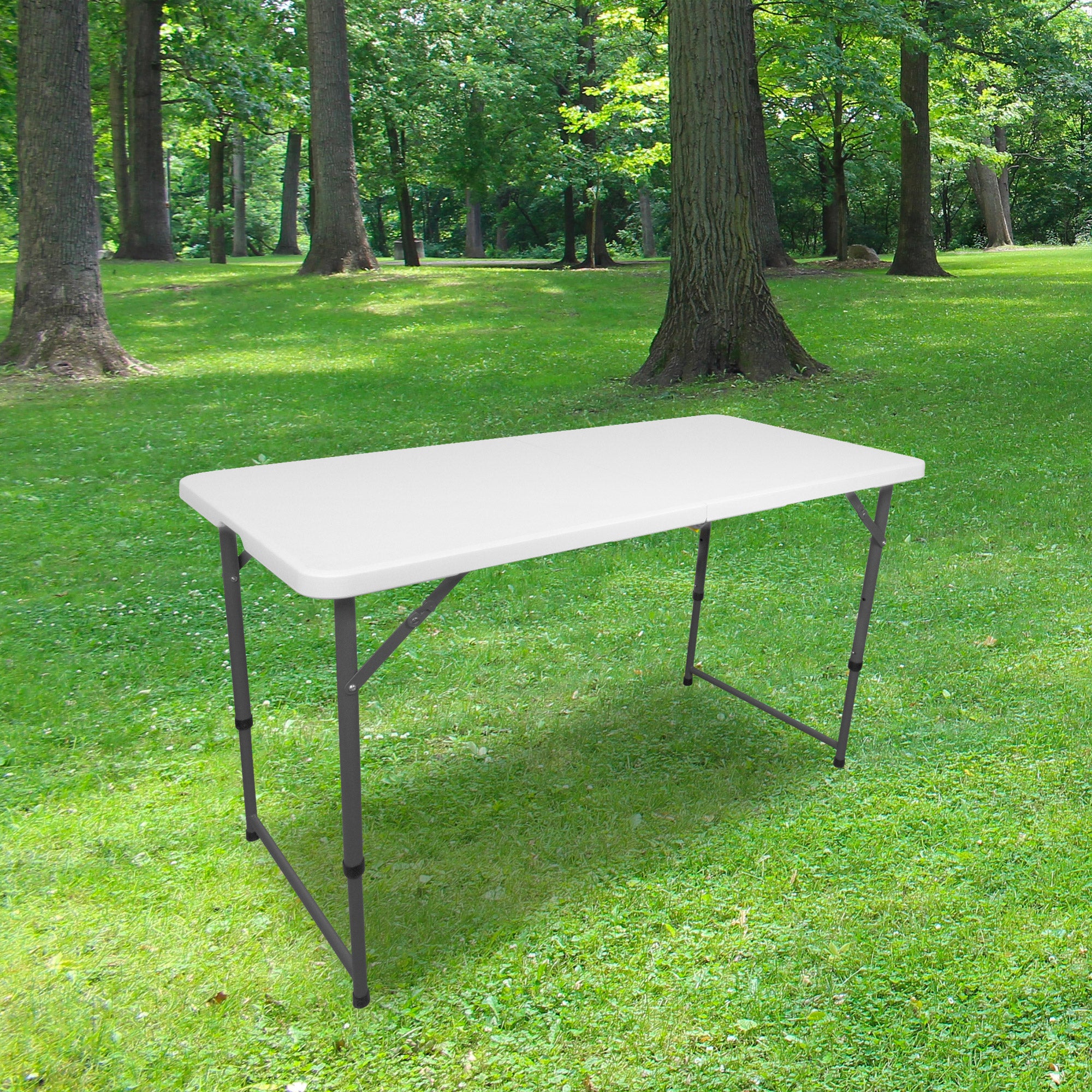 wengé/aluminium sode matub tpmu 128wa Table pliante 1200 x 800 mm 