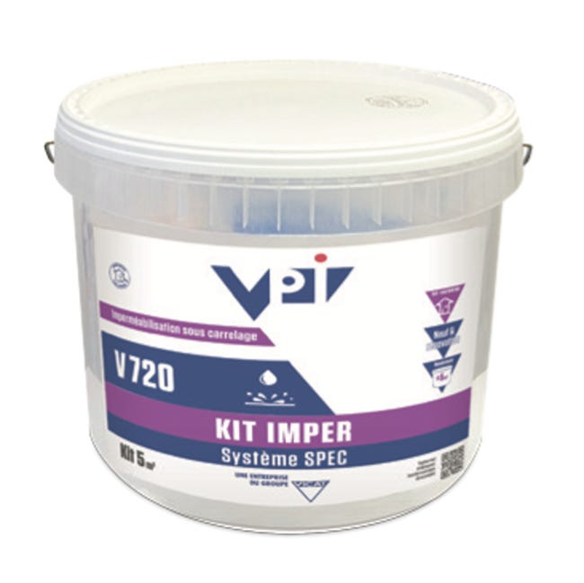 kit impermeabilisation 5m impermeabilisation sous carrelage kit complet pret a l emploi vpi vicat leroy merlin