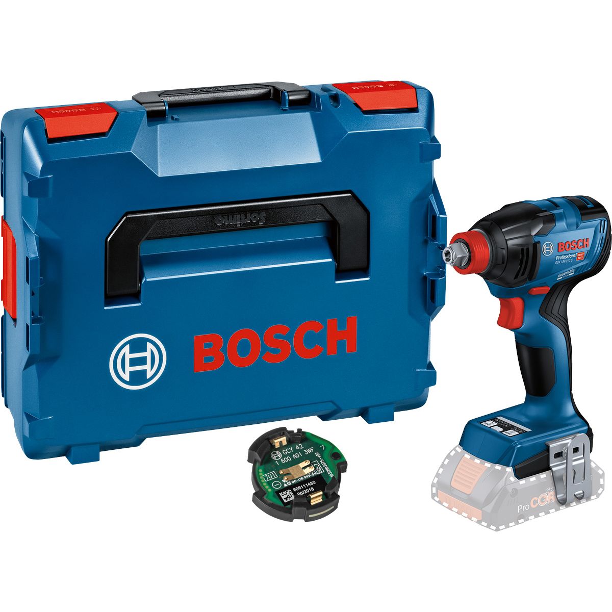 Visseuse à chocs sans fil Bosch Professional GDX 18V-210 C 06019J0200 18 V  Li-Ion sans batterie, sans chargeur