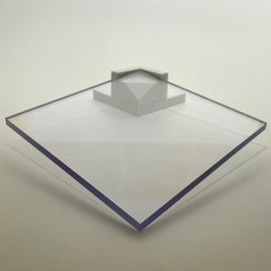 Plaque en verre carré 50 x 50 cm