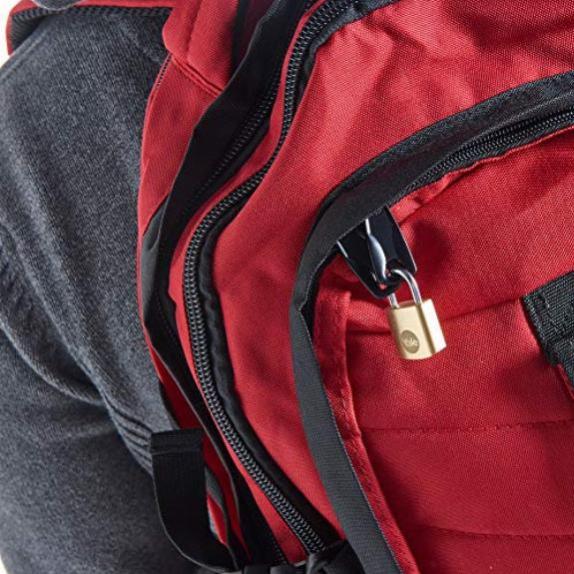 ABUS 35114 65/20 – Set 2 Lucchetti In Ottone Massiccio Da 20 Mm – Arco In Acciaio Nano Protect, Per Porte, Armadietti