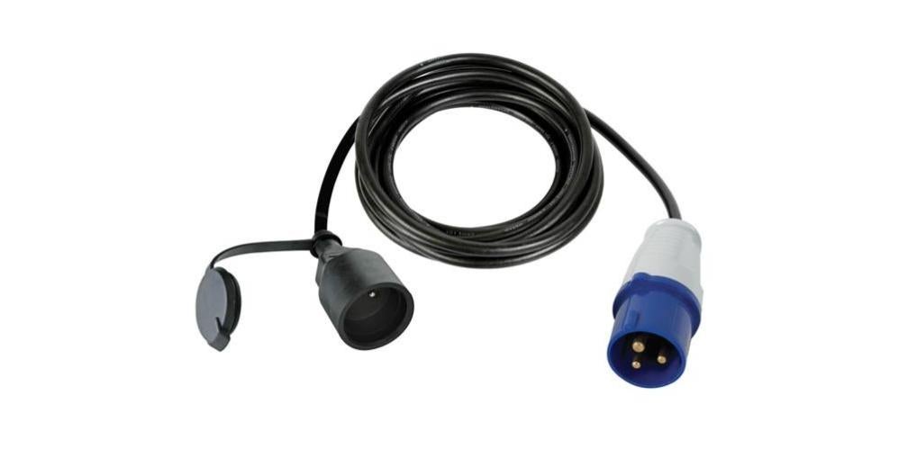 Electricity ADAPTER CABLE SCHUKO SOCKET TO CEE PLUG - 3 m - GERMAN ...