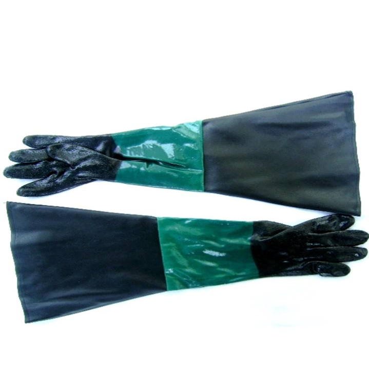 Paire de gants caoutchouc pour cabine de sablage f0490 54990917