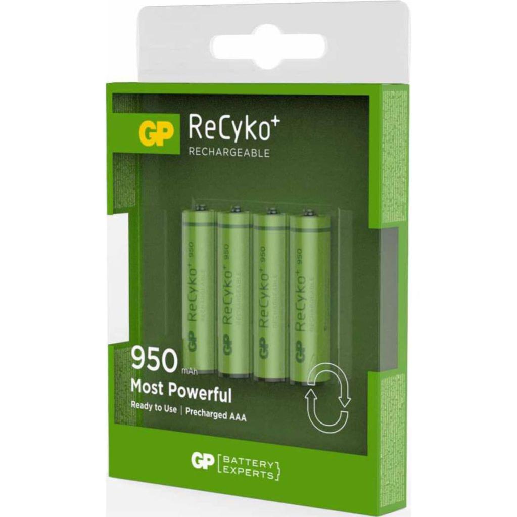 Pile Rechargeable Aaa Recyko+ 4 Pcs 950 Mah 120100aaahcc4 Gp Leroy Merlin