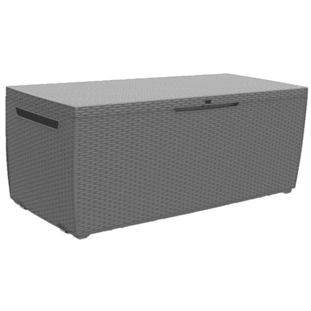 Boîte de rangement de jardin Capri 302 L Anthracite Keter Leroy Merlin