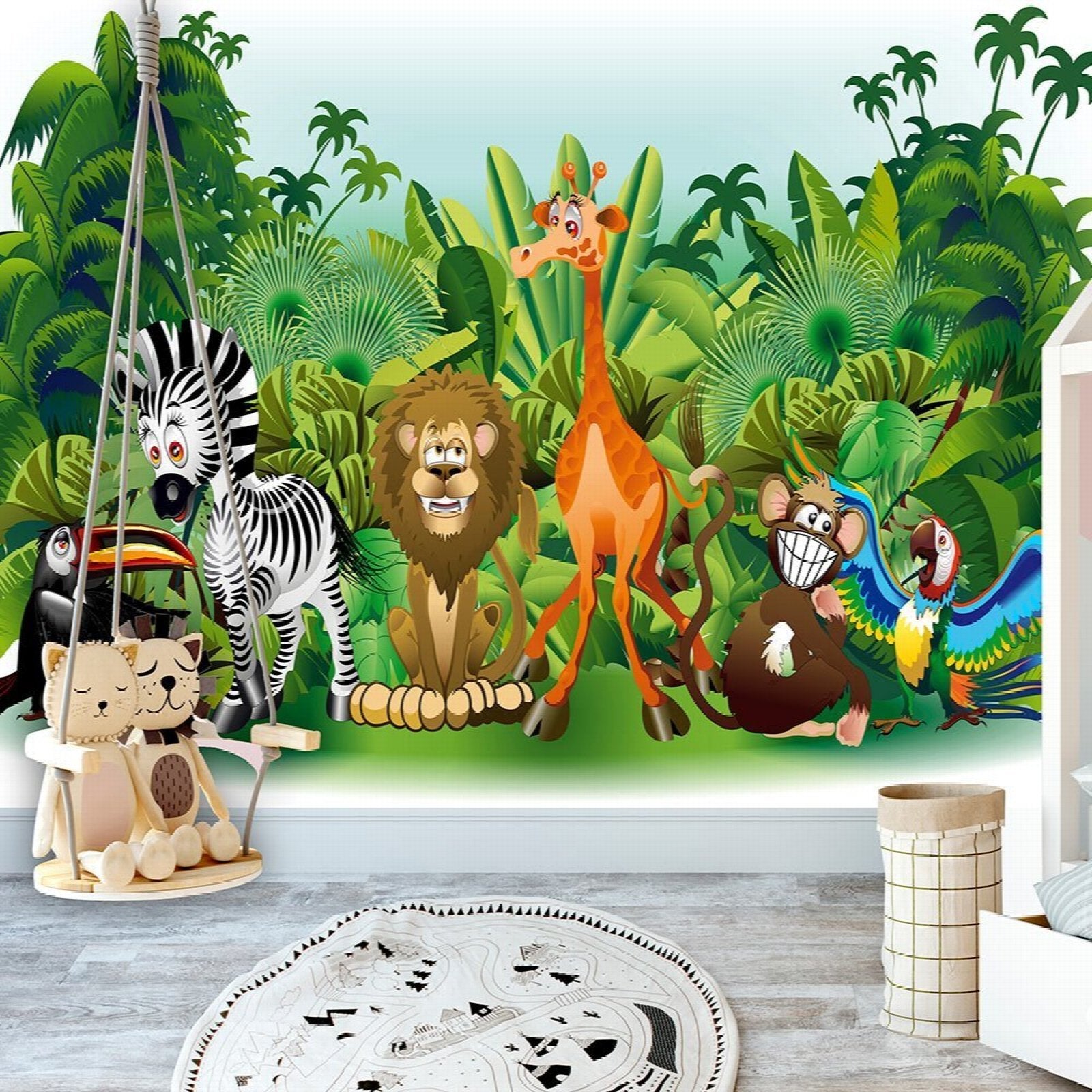 Les animaux de la jungle (50x70)