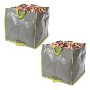 Lot de 3 sacs de jardin pour dechets verts ou menagers - Provence Outillage
