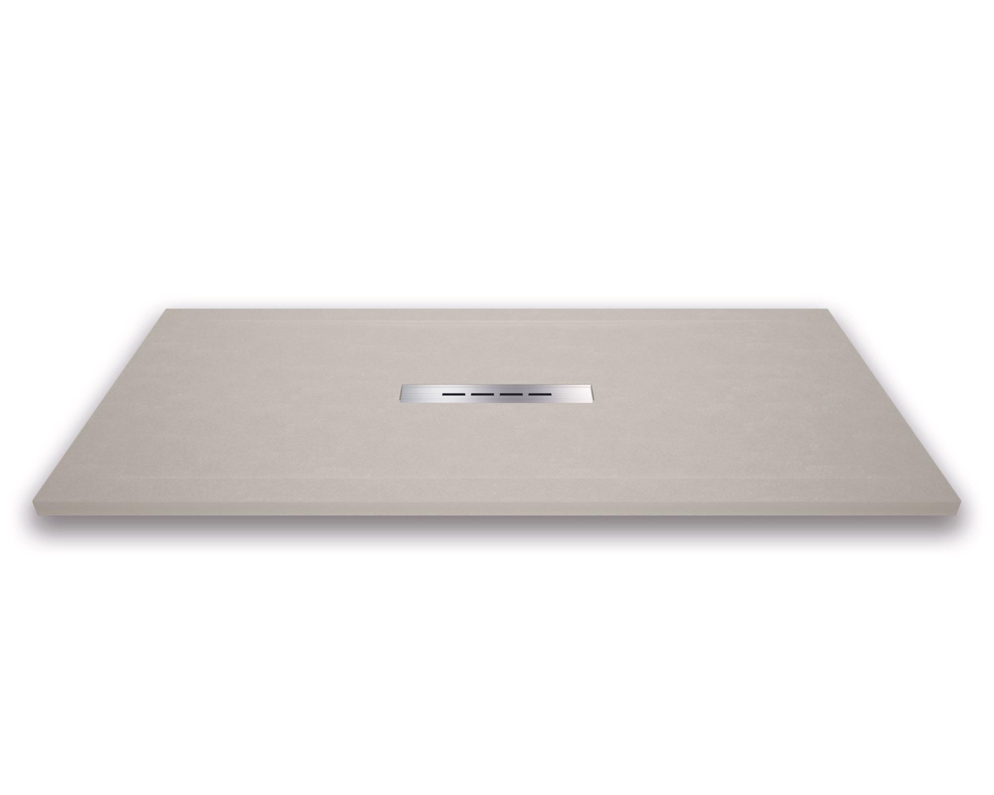 Receveur De Douche Extraplat, Minéral, Blanc Marfil, L.80 X L.120 Cm