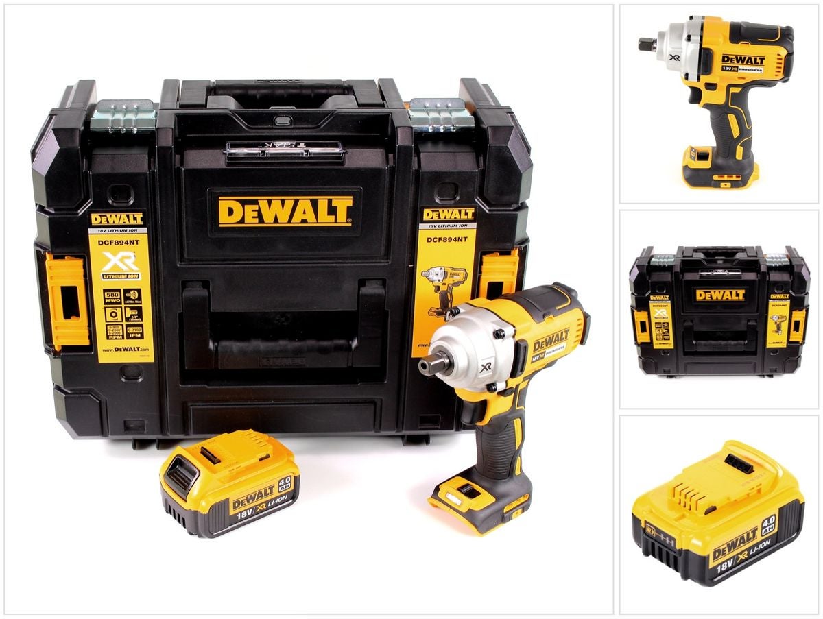 Dewalt Dcf Nt Visseuse Chocs Sans Fil V Brushless X Batterie Ah Coffret De