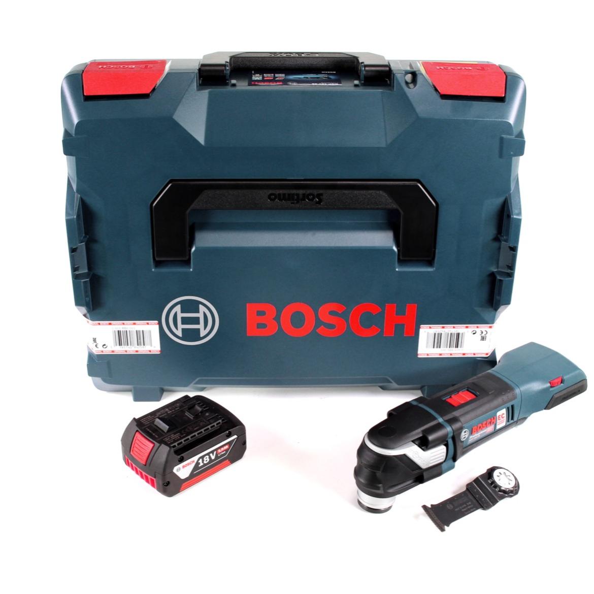 Bosch GOP 18 V28 Professional Brushless Outil multifonctions découpeurponceur sans fil avec
