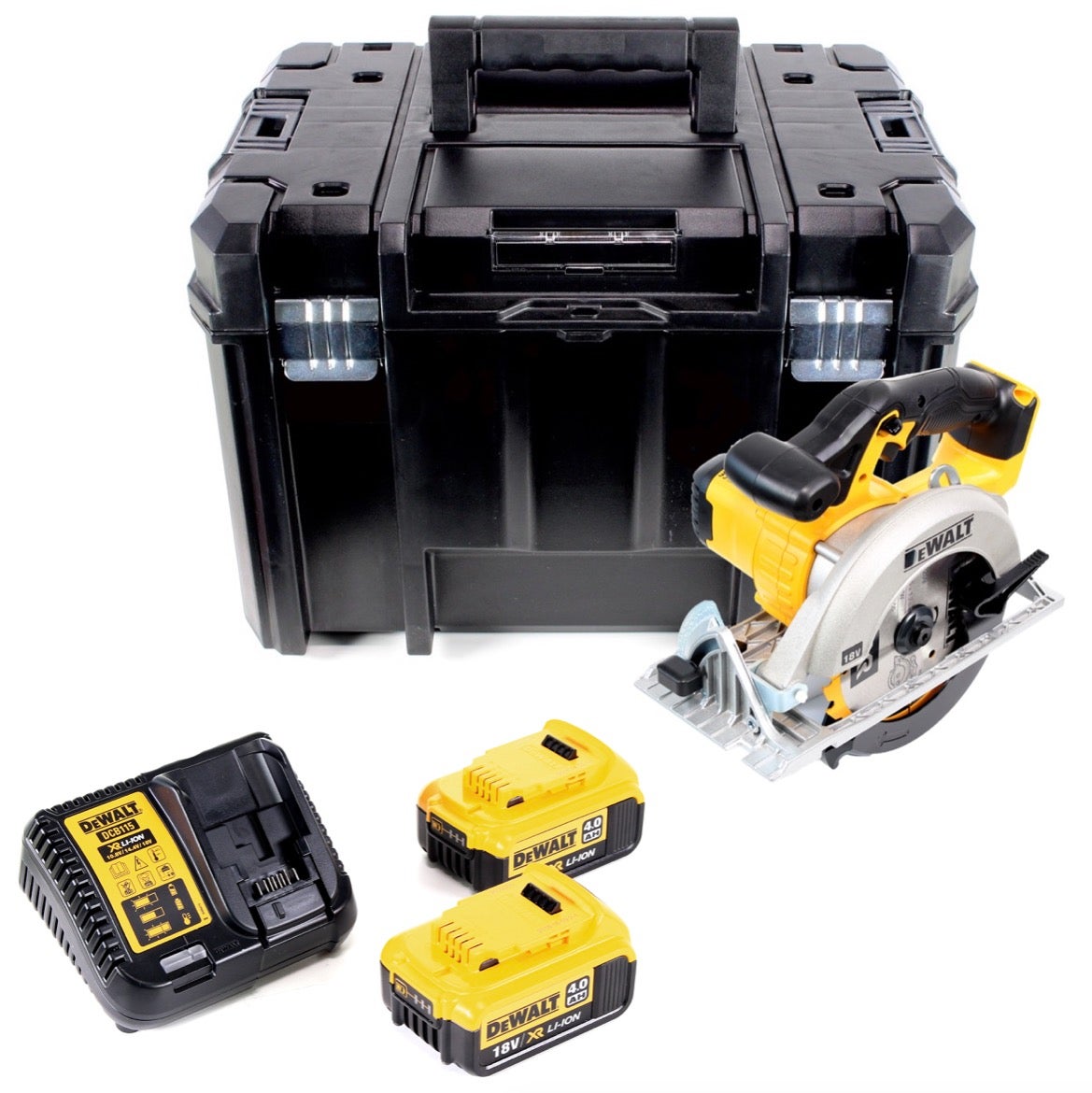 Dewalt Dcs M V Xr Li Ion Scie Circulaire Sans Fil Mm Coffret De Transport Tstak