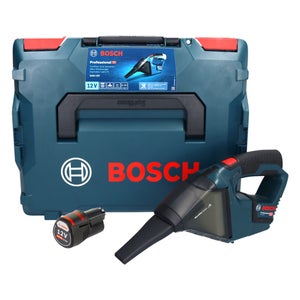 Bosch Professional Aspirateur à main sans fil GAS 12V Solo Bleu/Noir