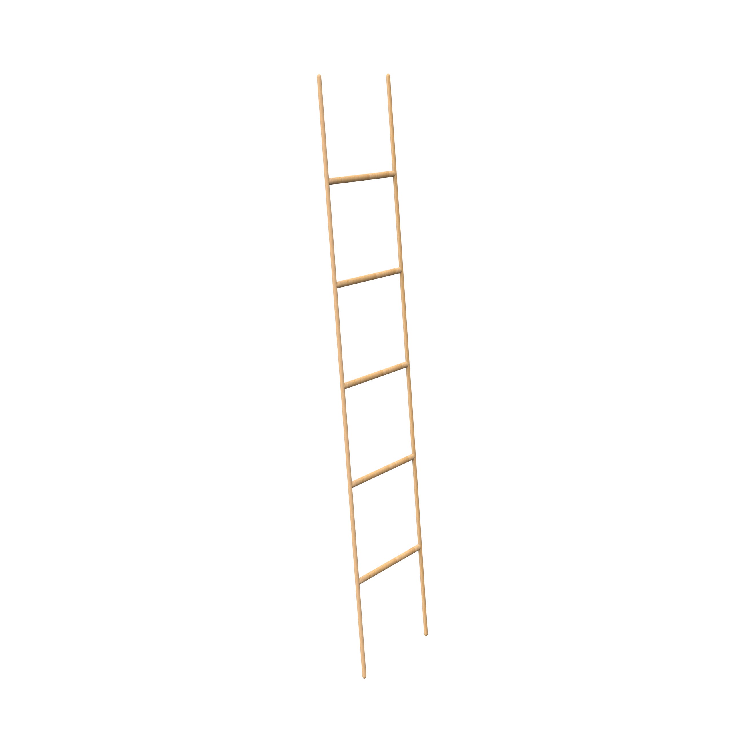 Toallero escalera - Bambú natural - 5 niveles - 189x45x2cm