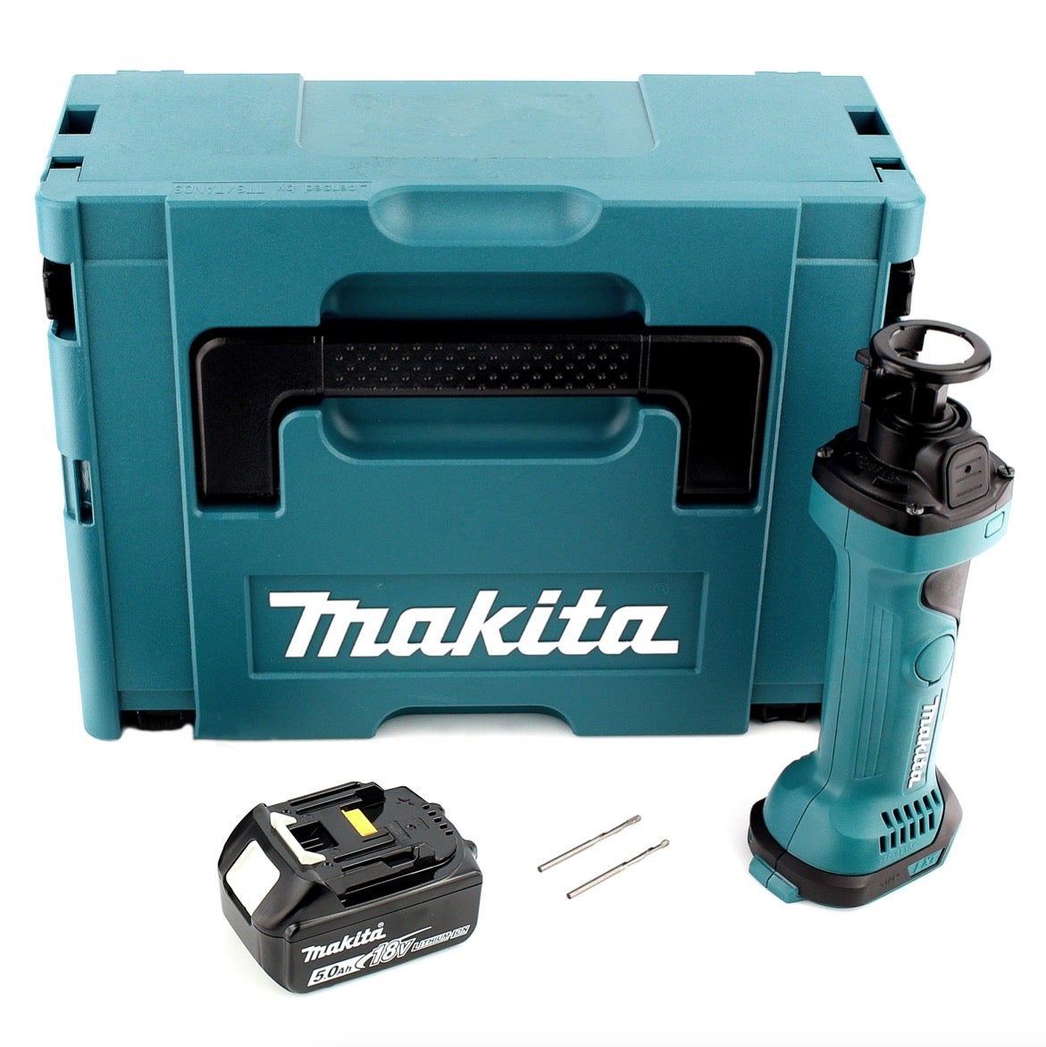 Makita DCO 180 T1J Affleureuse Plaque De Plâtre 18V Avec Boîtier MAKPAC ...