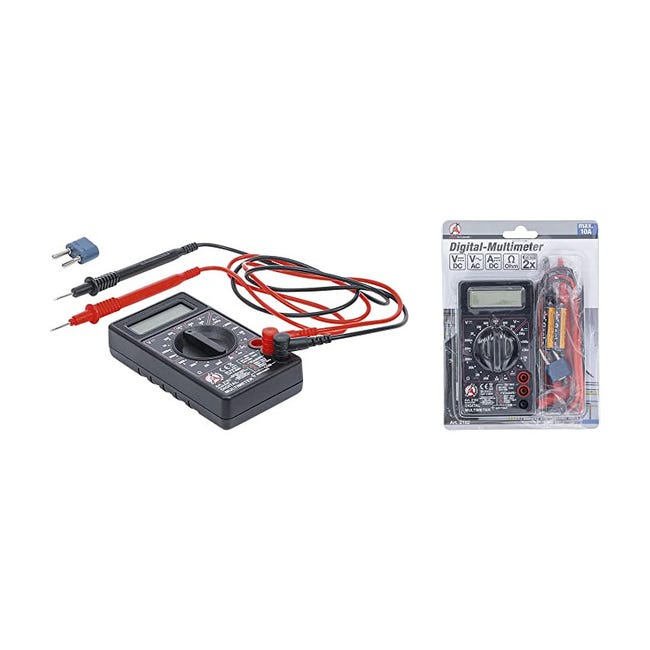 Multimètre numérique voltmètre ampèremètre ohmmètre testeur électrique  digital