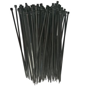 100 Serre-Câbles Rilsan 150 x 2,5 mm Noir