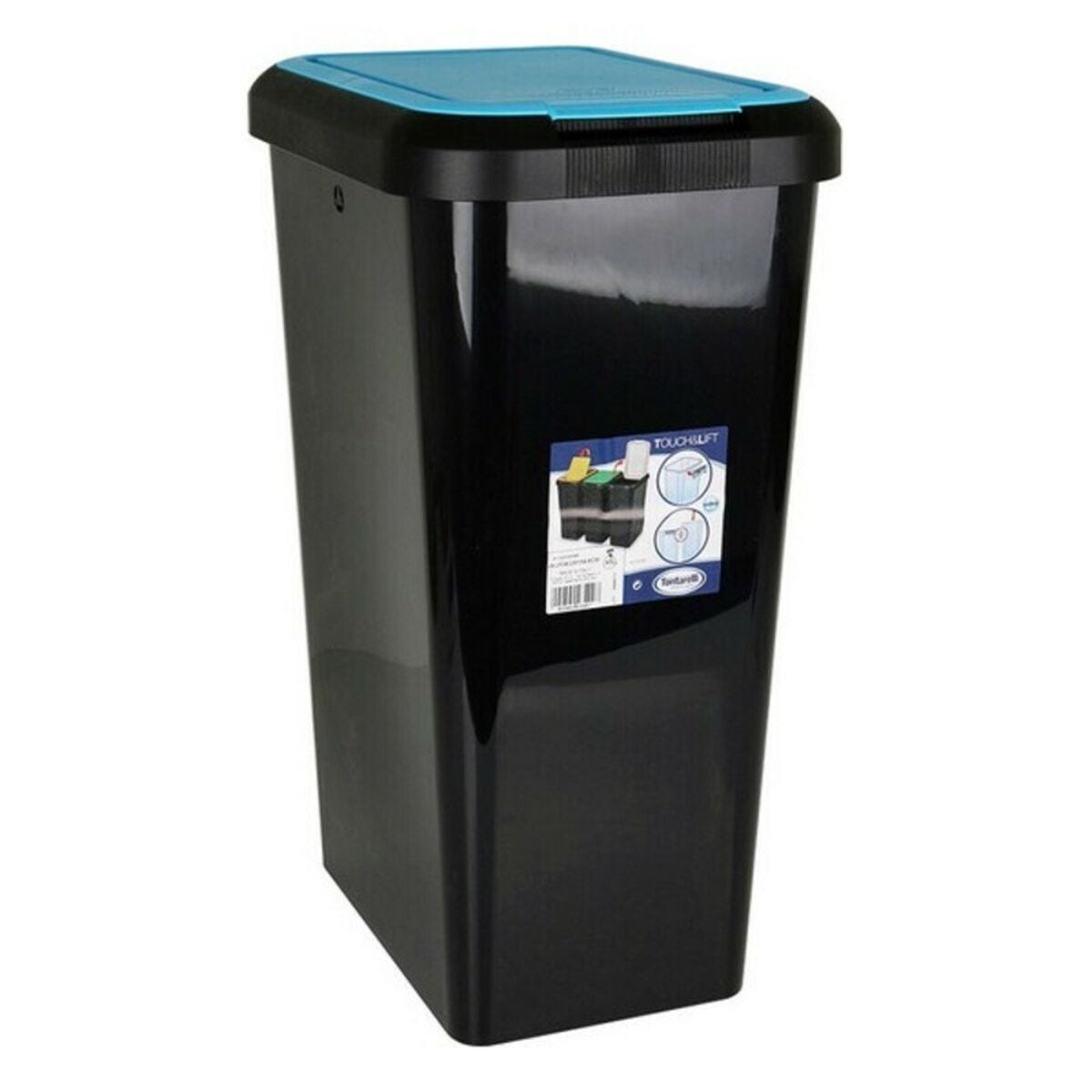 Caixote de Lixo para Reciclagem Tontarelli Duplo Abertura (45 L
