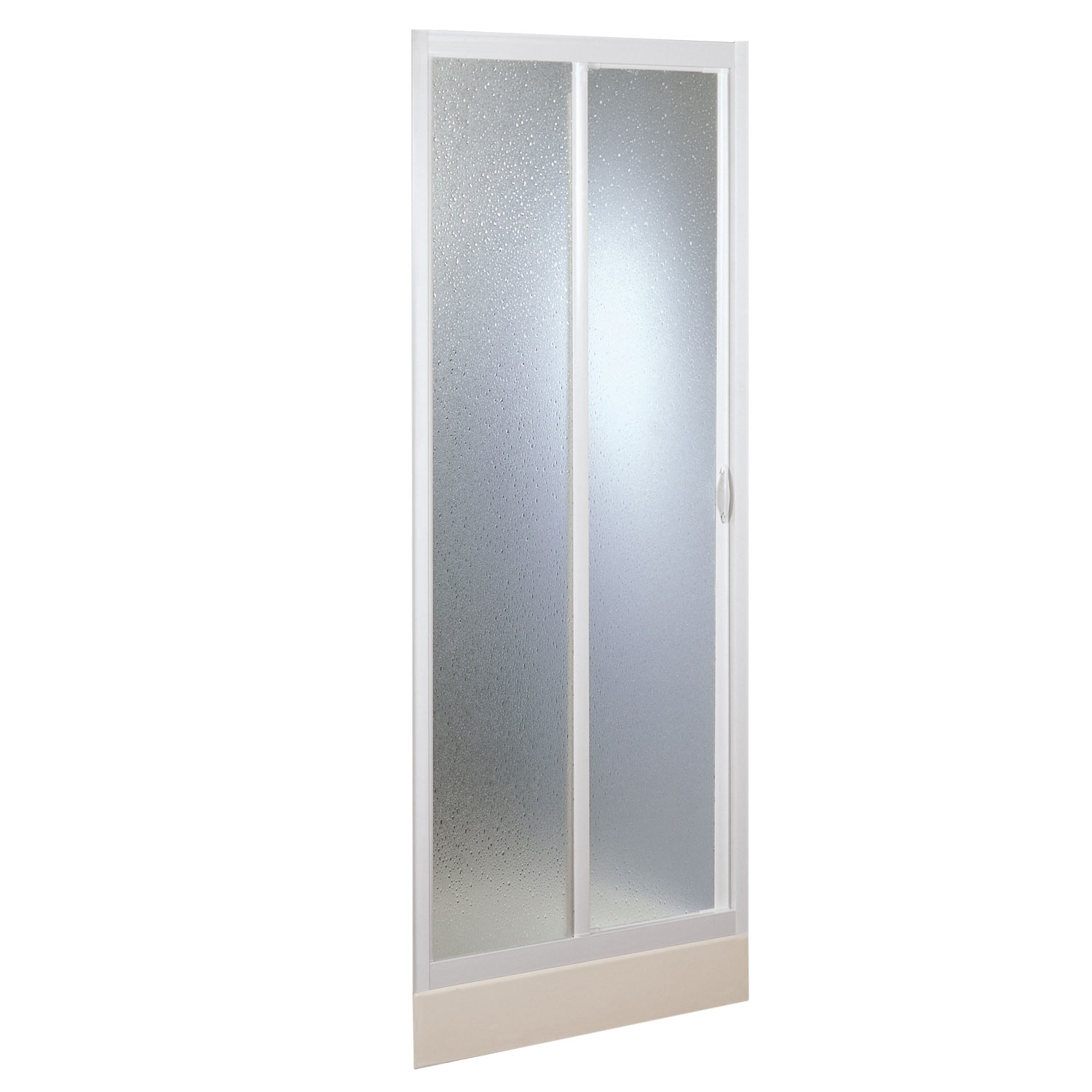 Puerta de ducha 120 cm de acrílico mod. mercurio con apertura lateral