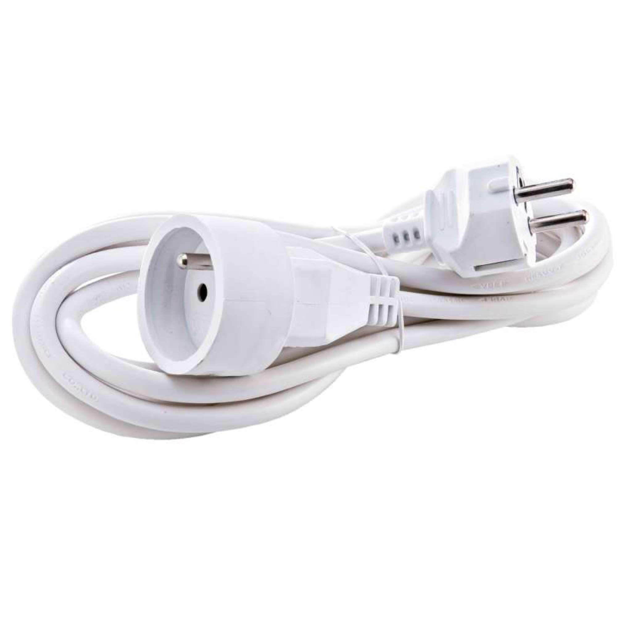 Rallonge 3m Blanc - Electro Dépôt