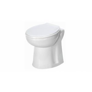 Cuvette WC broyeur intégré Ancoflow en céramique blanc