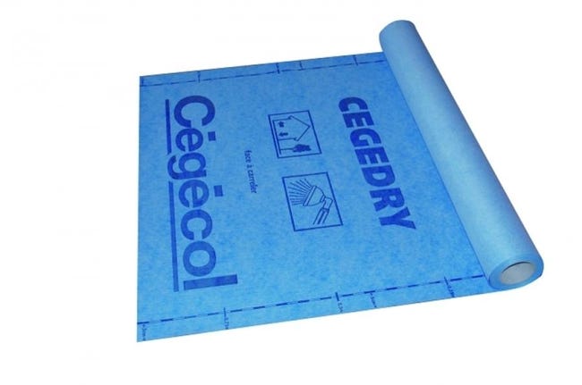 natte d etancheite sous carrelage cegedry 10 ml leroy merlin