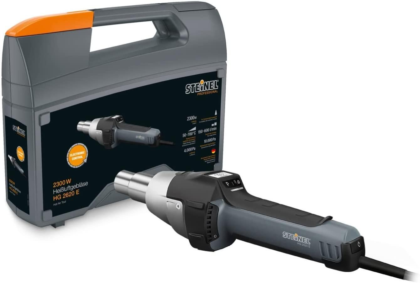 Pistola Ad Aria Calda Rapid R2200-LCD 2200 W 50-650°C Con Valigetta - Foto 3