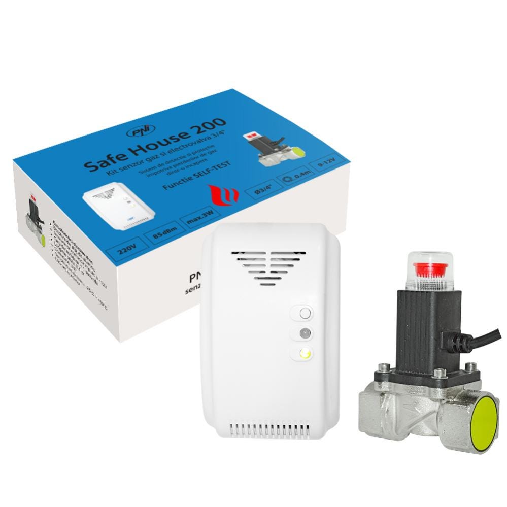 Package Kit Capteur De Gaz Intelligent Et électrovanne Safe House Smart Gas 300 Wifi Alerte Sonore Application Mobile Tuya Smart Avec Sticky Pad Blue Inclus Package Kit Capteur De Gaz Intelligent Et électrovanne Safe House Smart Gas 300 Wifi Alerte Sonore Application Mobile Tuya Smart Avec Sticky Pad Blue Inclus
