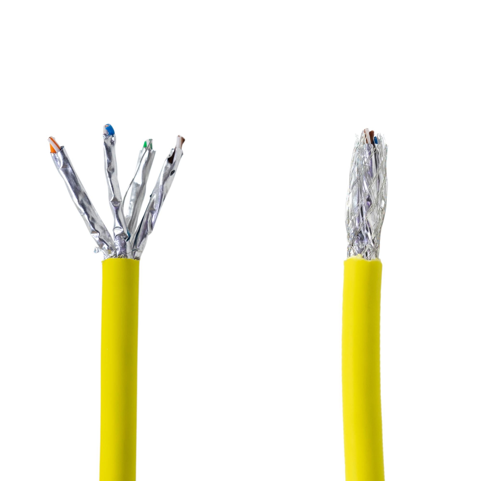 Rete Cat7 S-FTP Cavo esterno Schermato 26AWG Fili di rame