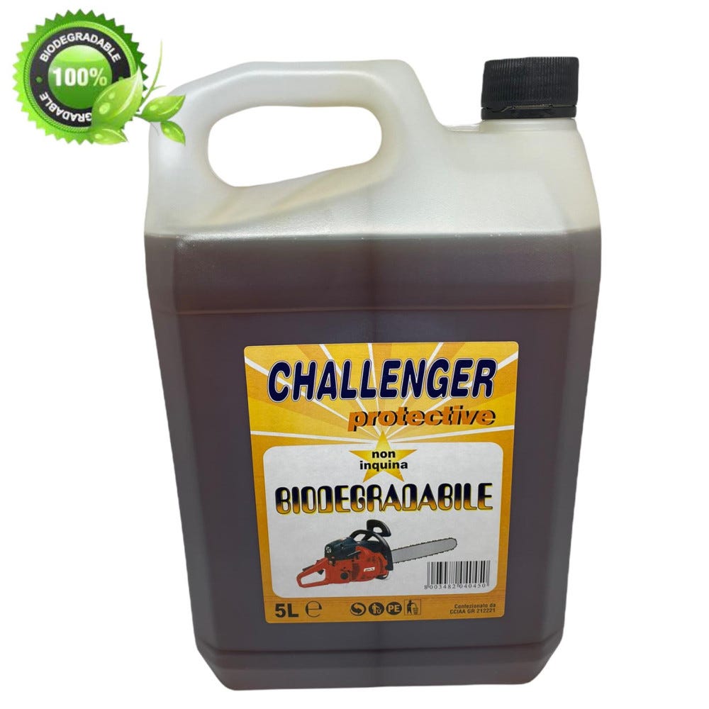 Olio per catena motosega lt 1 lubrificante protettivo biodegradabile  elettrosega