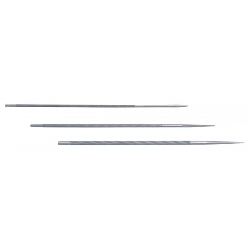 Lot De 3 Limes Tronçonneuse BAHCO 5.2mm - Pour Chaîne 3/8'' | Affûtage Dent De Chaîne Professionnel