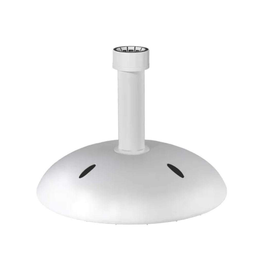 D&L Granit Base Per Ombrellone In Granito Naturale 30 Kg – 45x45 Cm, Con Ruote E Adattatori, Resistente Al Vento