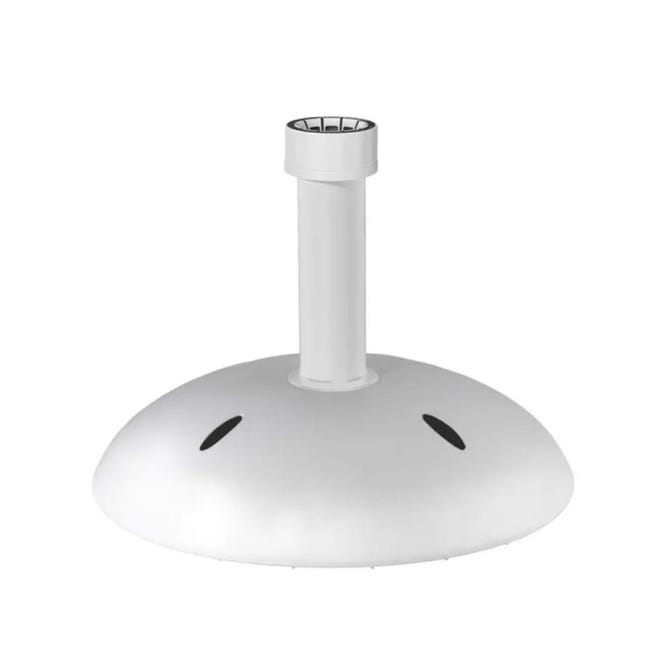 D&L Granit Base Per Ombrellone In Granito Naturale 30 Kg – 45x45 Cm, Con Ruote E Adattatori, Resistente Al Vento