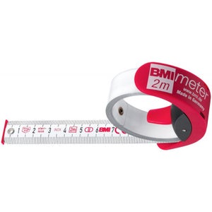Mètre ruban BMI 2 mètres permettant le calcul de l'IMC