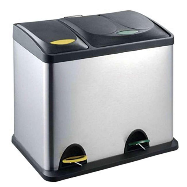 Poubelle Inox De Tri Selectif 2 Bacs Leroy Merlin Poubelle Inox De Tri Selectif 2 Bacs Leroy Merlin