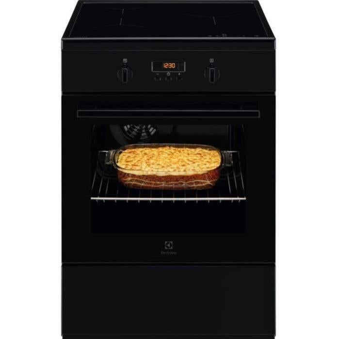 ELECTROLUX LKI648544K - Piano cottura a induzione 60x60cm - 3 fuochi - Forno  a riscaldo forzato - 54L - Pirolisi - Nero | Leroy Merlin