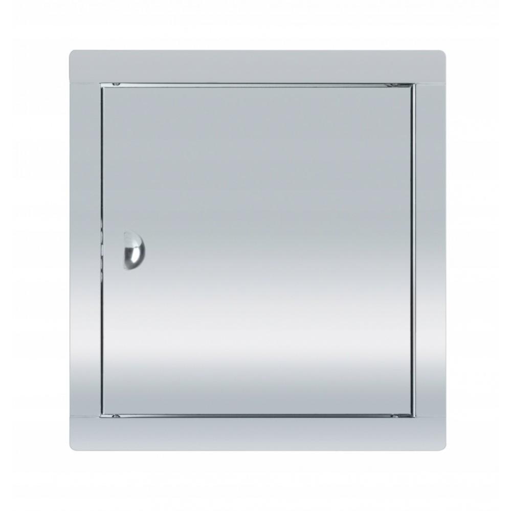 Trappe de visite porte cloisonen acier inoxydable 25x25 avec l Leroy