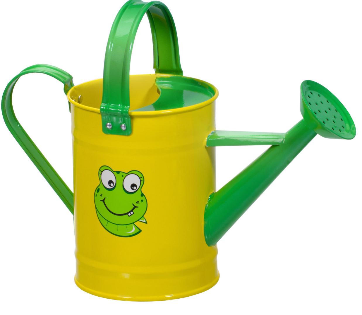 Guanti Da Giardino Per Bambini - Gialli Con Simpatico Design Rana - Protezione Mani Per Piccoli Giardinieri - 4