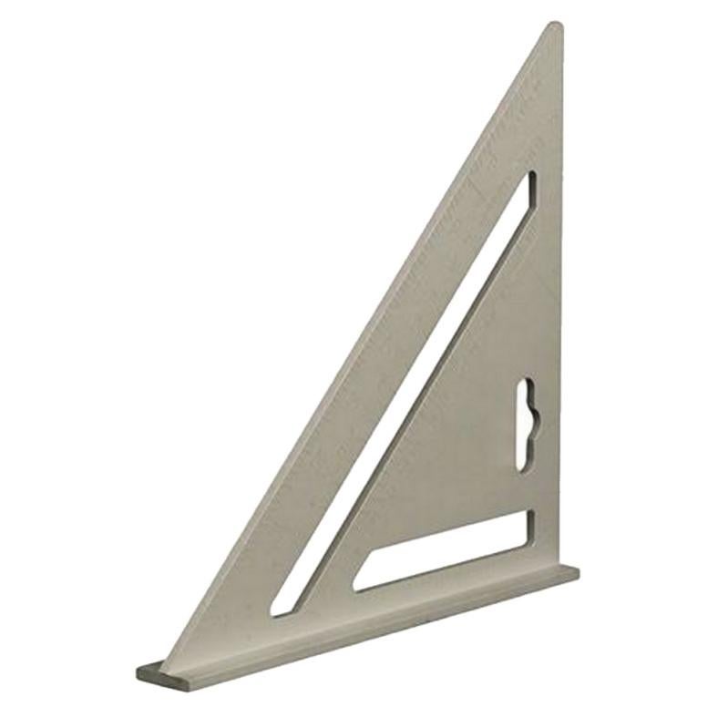 7 Équerre de charpentier en alliage daluminium equerre en aluminium robuste triangle règle aluminium carré donglet outillage a mesurer charpentier menuiserie 
