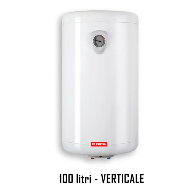 Scaldabagno elettrico boiler scaldino ad accumulo rapido lt 100 litri VERTICALE FRESH