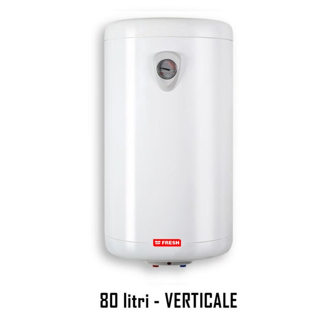 Scaldabagno elettrico boiler scaldino ad accumulo rapido lt 80 litri VERTICALE FRESH