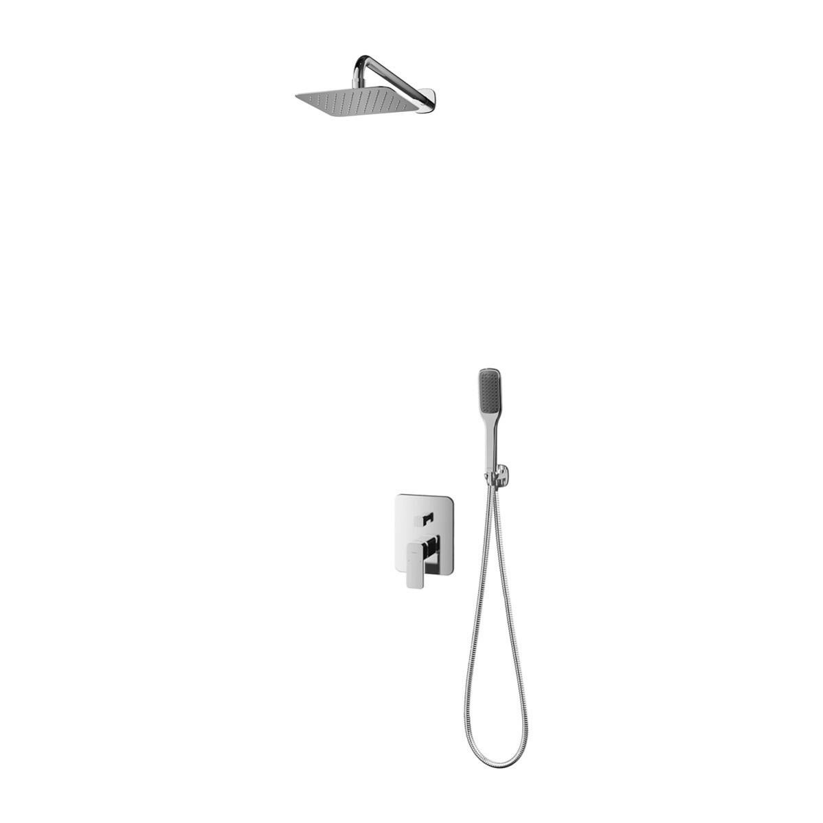 Colonne de douche APURE encastrable chrome Leroy Merlin