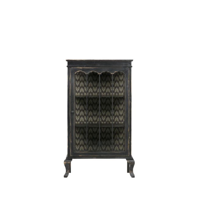 Petite vitrine en bois noir - ODD | Leroy Merlin